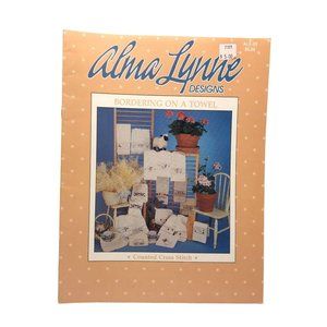 Vintage Cross Stitch Patterns, Bordering on a Towel, Fingertip ALX53, Alma Lynne